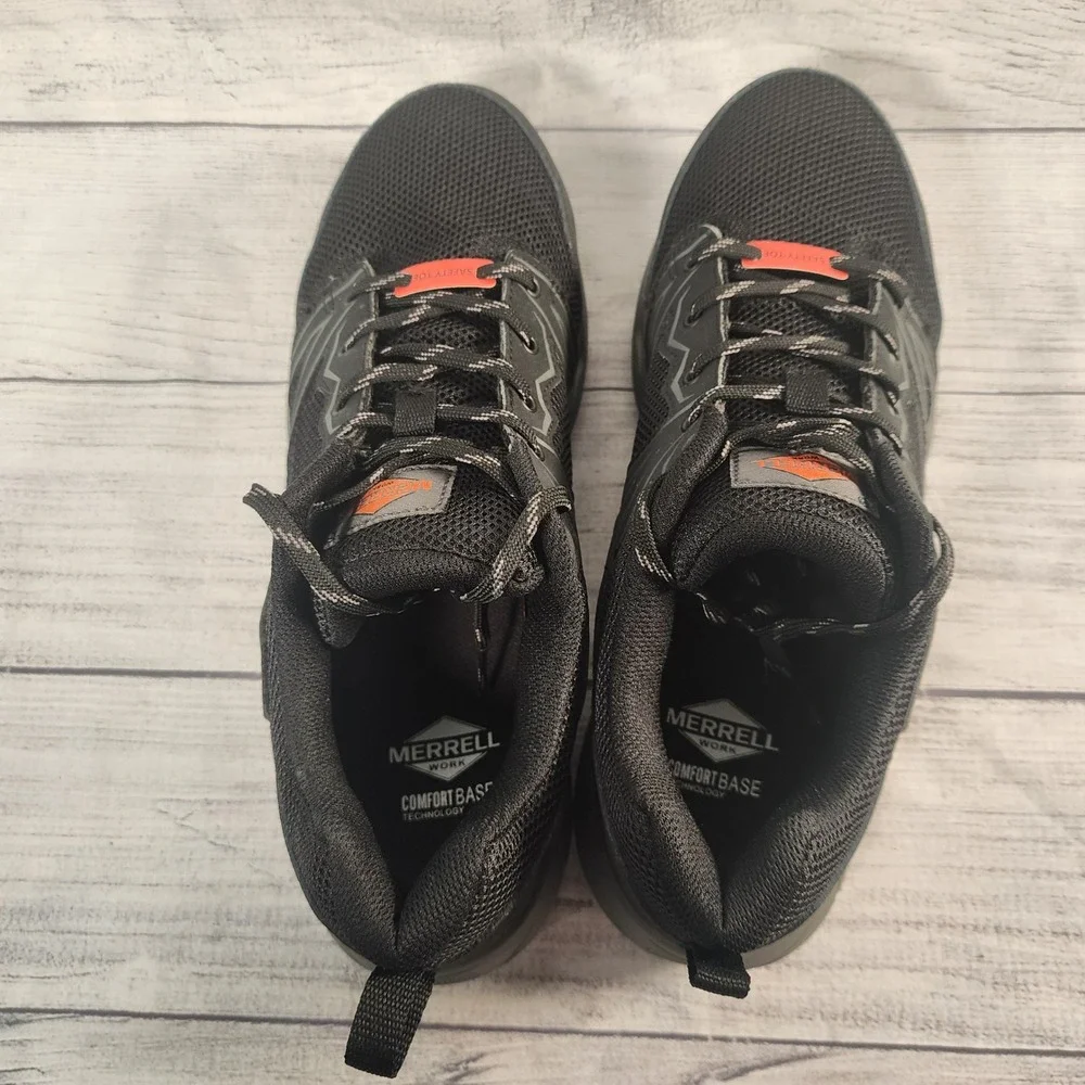 Merrell Work Fullbench Speed Carbon Fiber Safety Toe Black Mens 11 M J099373